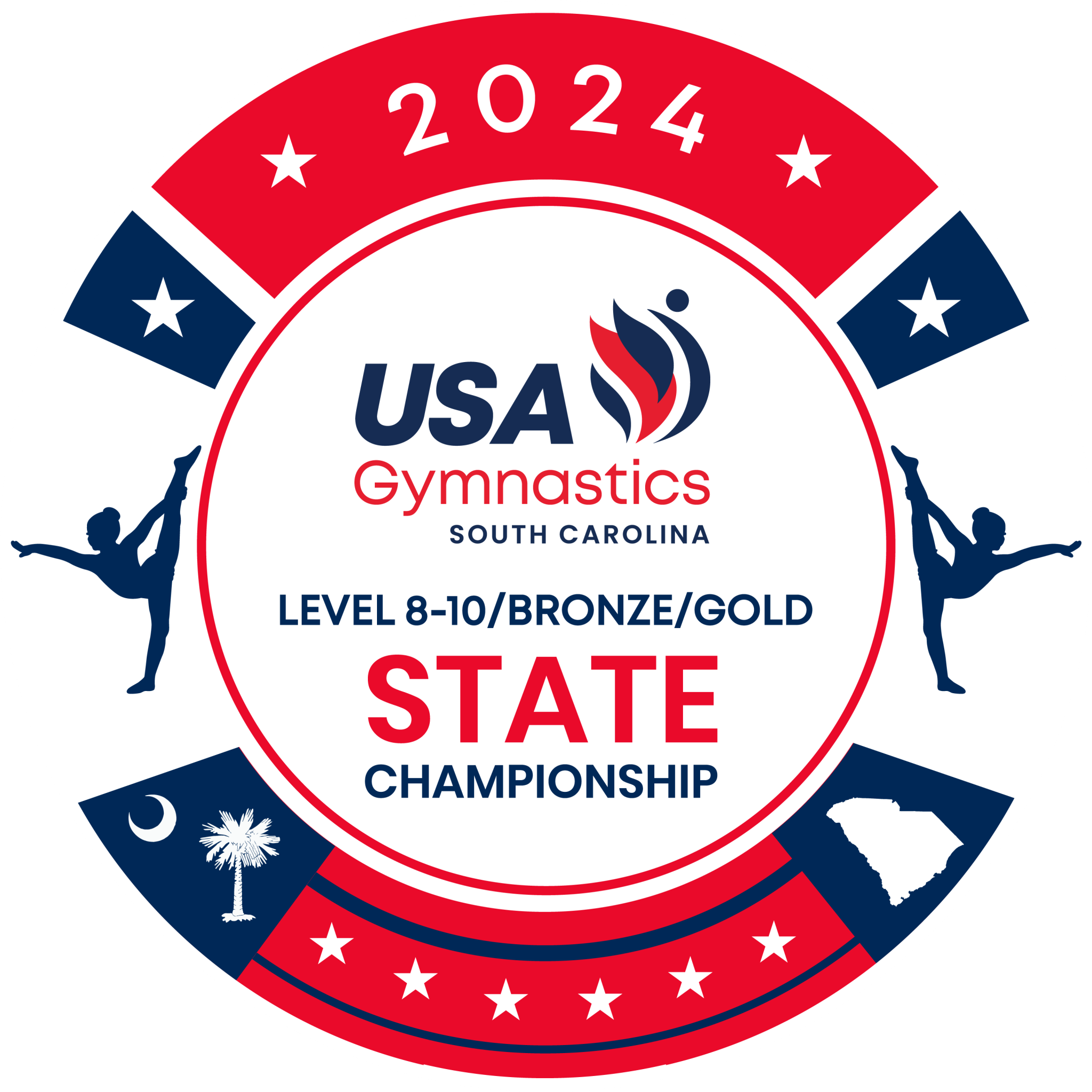 2024 Level 810, Bronze, Gold State Meet Upstate Gymnastics